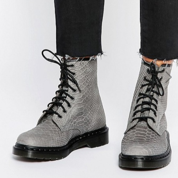 dr martens suede grey